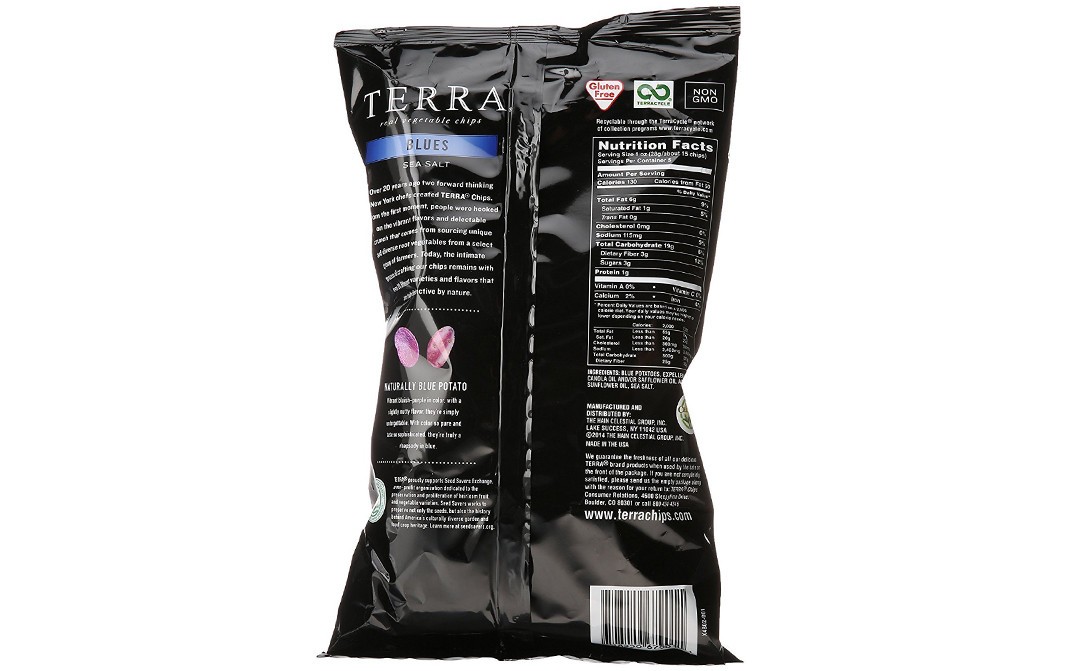 Terra Blues Sea Salt Chips   Pack  141 grams
